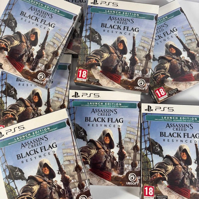 Гра PlayStation 5 Assassin's Creed Black Flag Resynced Launch Edition Асасінс Крід 4 Чорний Флаг ПС5 асортимент ігор PS5 — фото 3