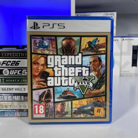 Гра PlayStation 5 Grand Theft Auto GTA V 5 PS5 ГТА 5 Нова Оригінал