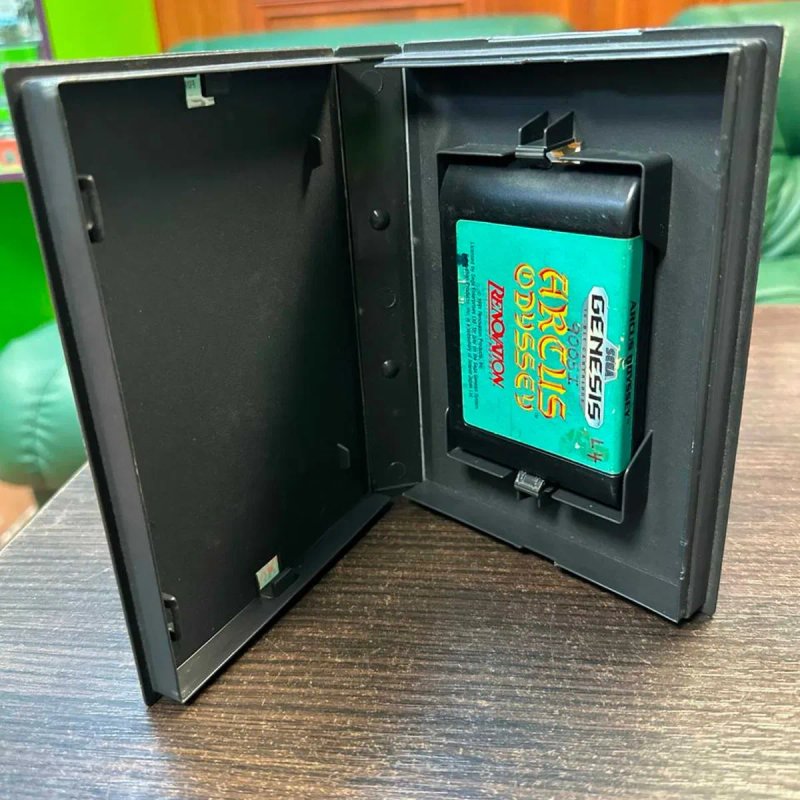 Гра Sega Mega Drive Arcus Odyssey б/у Оригінальний картриж сега мега драйв Аркус Одісея з коробкою асортимент картридж сега — фото 3