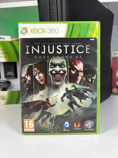 Гра Xbox 360 Injustice Gods Among Us Б/У Оригінальна ігра Іксбокс 360 Інджастіс Боги Серед Нас асортимент ігор хбокс