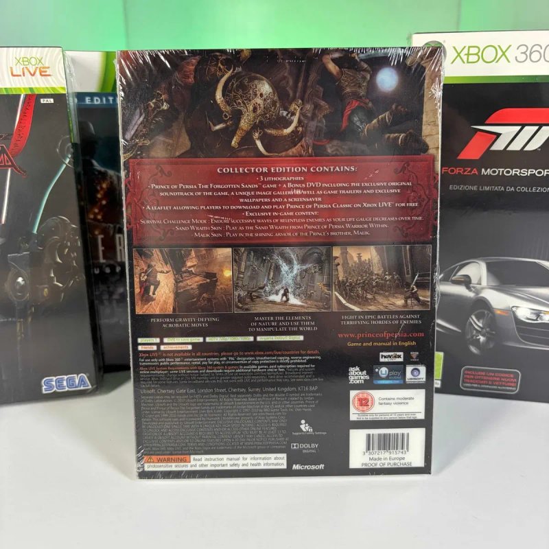 Гра Xbox 360 Prince of Persia: The Forgotten Sands Limited Collector's Edition Нова Колекційне Видання Принц Персії асортимент лімітованих видань — фото 2