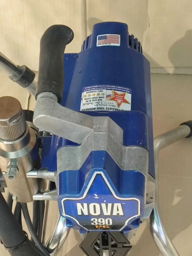 Graco NOVA 390 PC Апарат безповітряного фарбування бв — фото 5