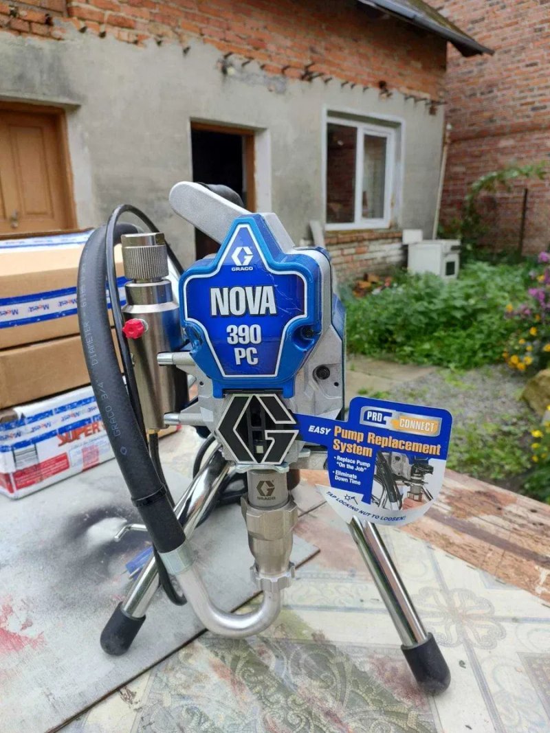 Graco NOVA 390 PC Апарат безповітряного фарбування — фото 4