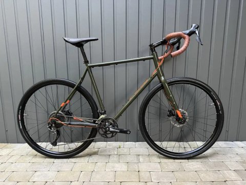 Гравійний Хромольвий Велосипед Fuji JARI 2.3. Brooks Cambium C15