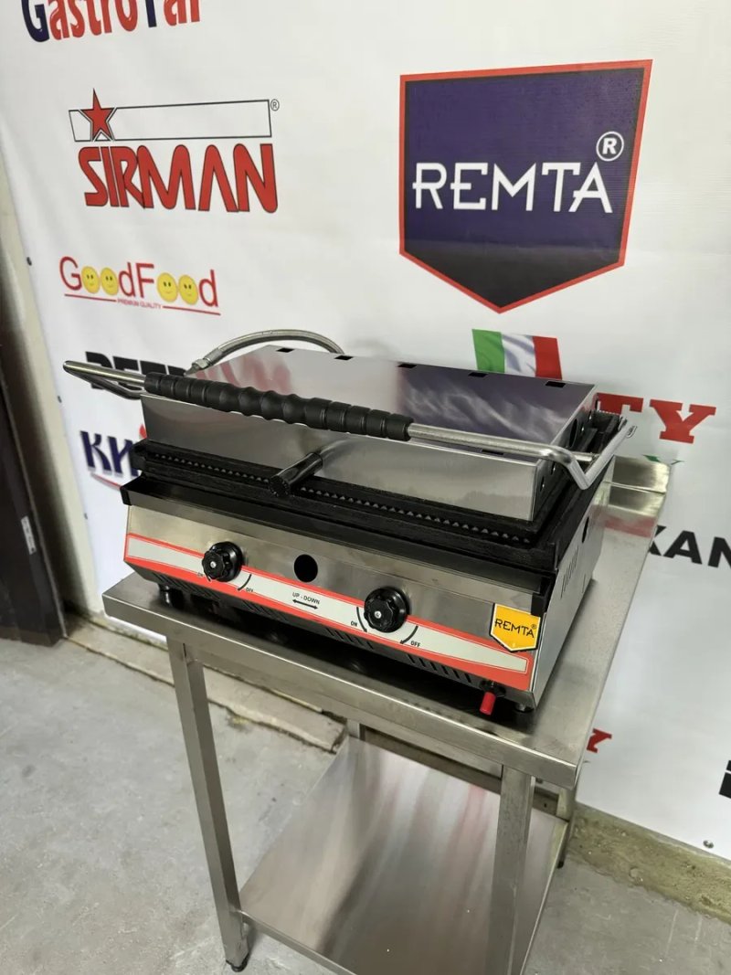 Гриль Газовий Прижимний-Контактний Remta Туреччина Новий! — фото 3