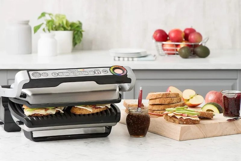 Гриль притискний для кухні Tefal GC712D34 OptiGrill+ — фото 6