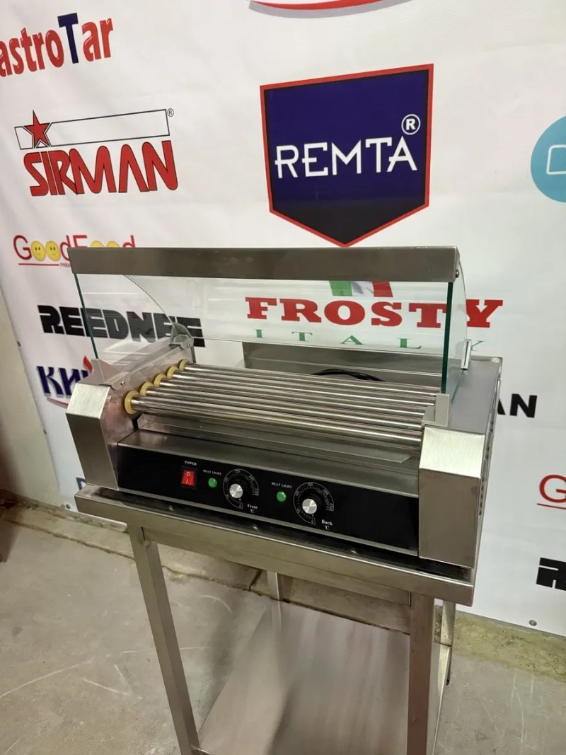 Гриль Роликовий Frosty Для Сосисок-Ковбасок На 5 Роликів! — фото 2