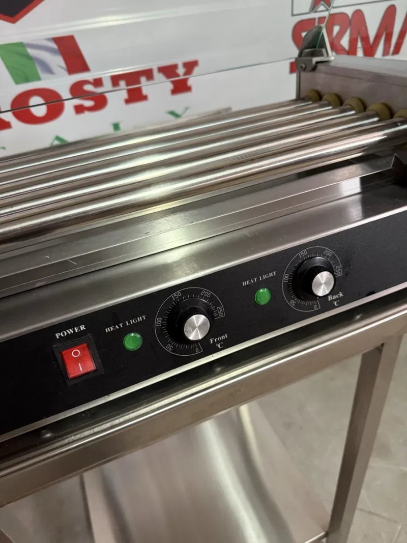 Гриль Роликовий Frosty Для Сосисок-Ковбасок На 5 Роликів! — фото 4