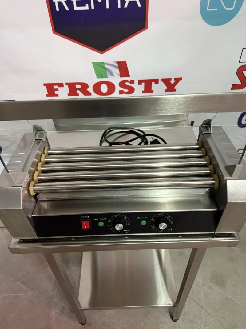 Гриль Роликовий Frosty Для Сосисок-Ковбасок На 5 Роликів! — фото 5