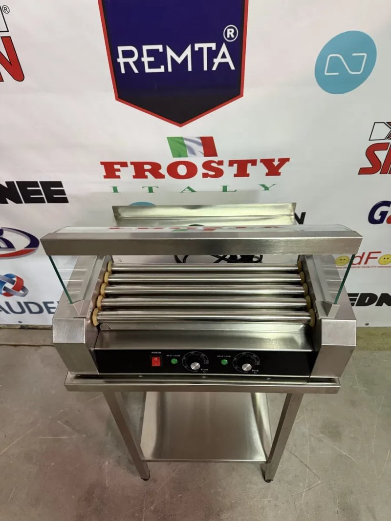 Гриль Роликовий Frosty Для Сосисок-Ковбасок На 5 Роликів! — фото 6