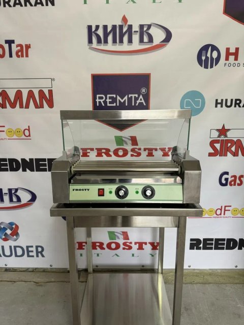 Гриль Роликовий Frosty Для Сосисок-Ковбасок На 5 Роликів!