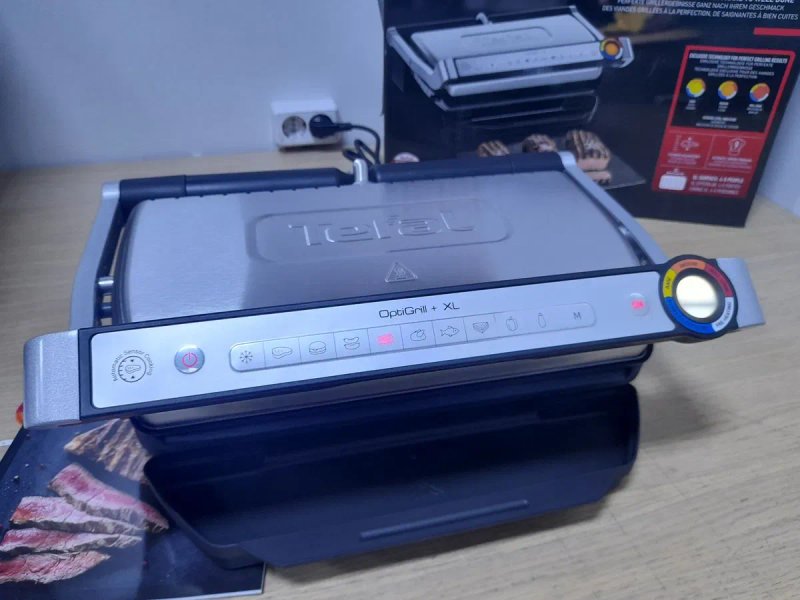 Гриль Tefal OptiGrill+ XL GC728D10 — фото 3