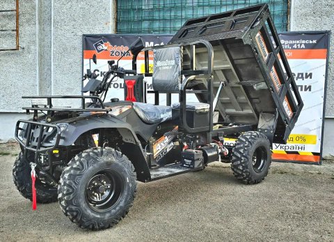 Грузовий Квадроцикл Hummer 300 куб. 4х4  Black Всюдихід| Новий! з Пониженою КПП