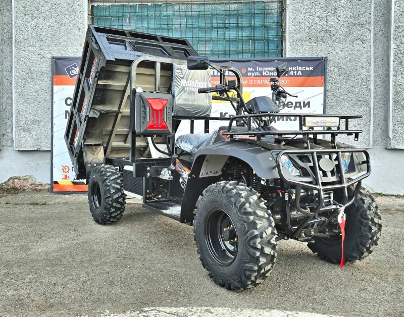 Грузовий Квадроцикл Hummer 300 куб. 4х4  Black Всюдихід| Новий! з Пониженою КПП — фото 3