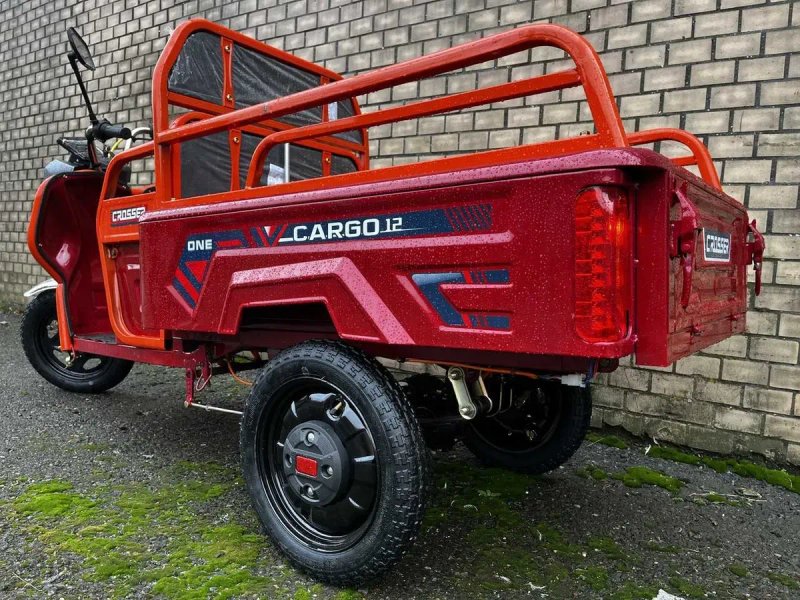 Грузовой трехколесный электро скутер Crosser Cargo 12 1000 W/32Ah Сірий — фото 2
