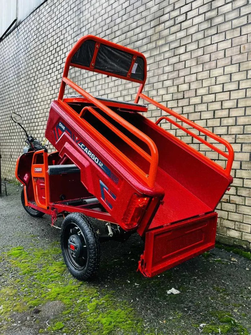 Грузовой трехколесный электро скутер Crosser Cargo 12 1000 W/32Ah Сірий — фото 6