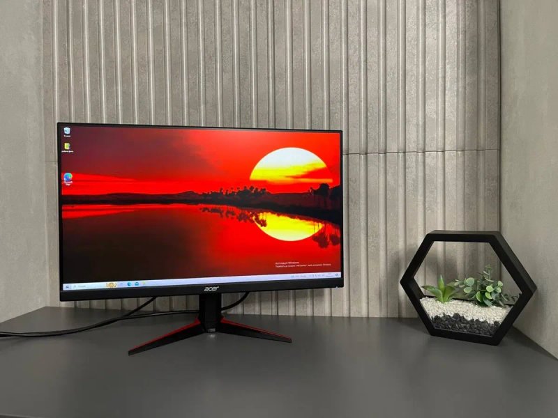75 гц Ігровий Монітор 24 дюйми Acer nitro full hd — фото 2