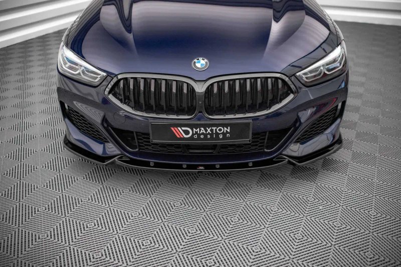 Губа BMW 8 G14 G15 G16 M-Sport тюнинг обвес сплиттер юбка диффузор — фото 5