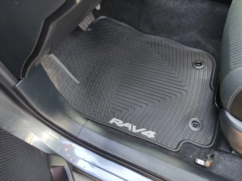 Гумові килимки в салон Toyota Rav-4 2012-2019 Тойоту Рав 4 резиновые коврики для Тойоты Раф — фото 3