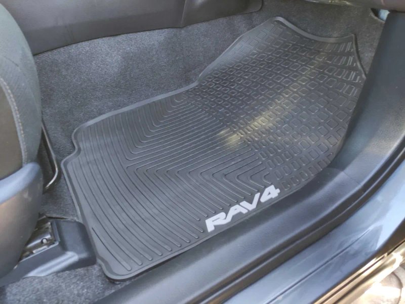 Гумові килимки в салон Toyota Rav-4 2012-2019 Тойоту Рав 4 резиновые коврики для Тойоты Раф — фото 4