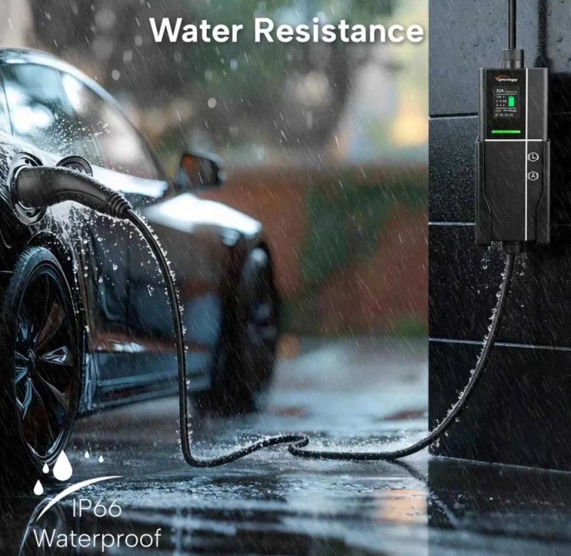 GUWIEYG Зарядное устройство 7.2kW 32А + WIFI (Type 1 / Type 2 / Tesla / GBT) — фото 8