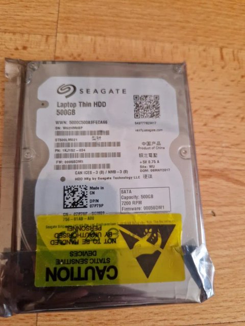 Hdd 2.5 500gb НОВИЙ Seagate Диск  для міні пк та ноутбука