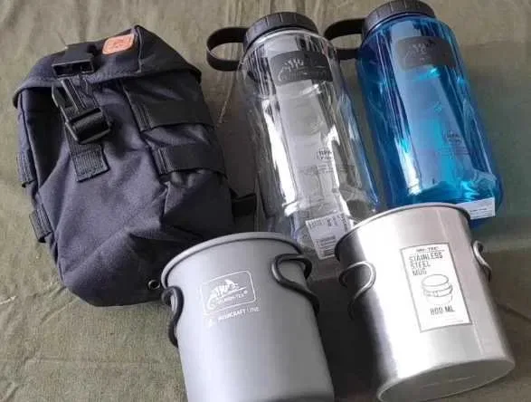 ‼️HELIKON-TEX WATER CANTEEN POUCH Сумка органайзер ремінь рюкзак плече — фото 4