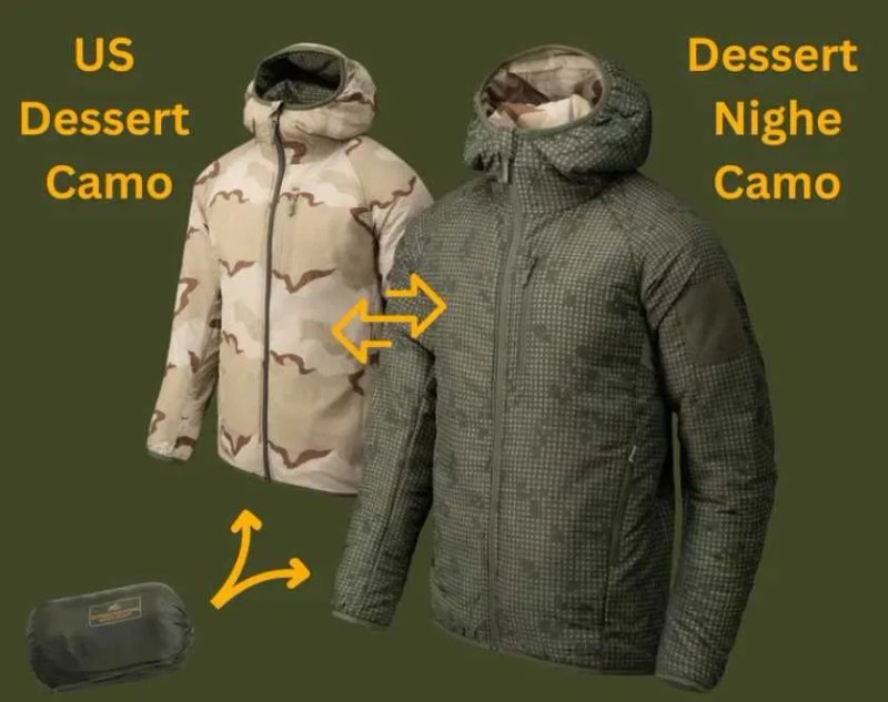 ‼️HELIKON TEX WOLFHOUND REVERSIBLE hoodie куртка 2 колірна двостороння ДВОКОЛІРНА‼️ — фото 7