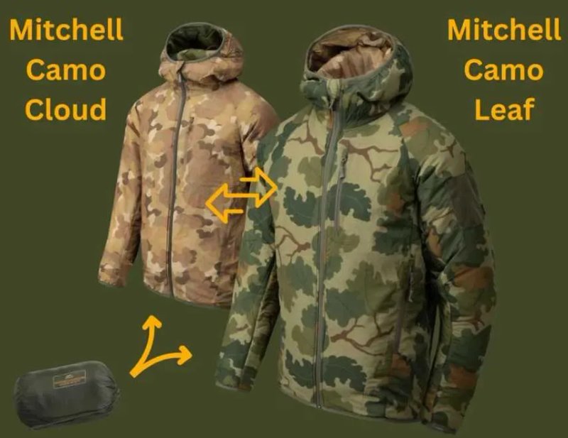 ‼️HELIKON TEX WOLFHOUND REVERSIBLE hoodie куртка 2 колірна двостороння ДВОКОЛІРНА‼️ — фото 8