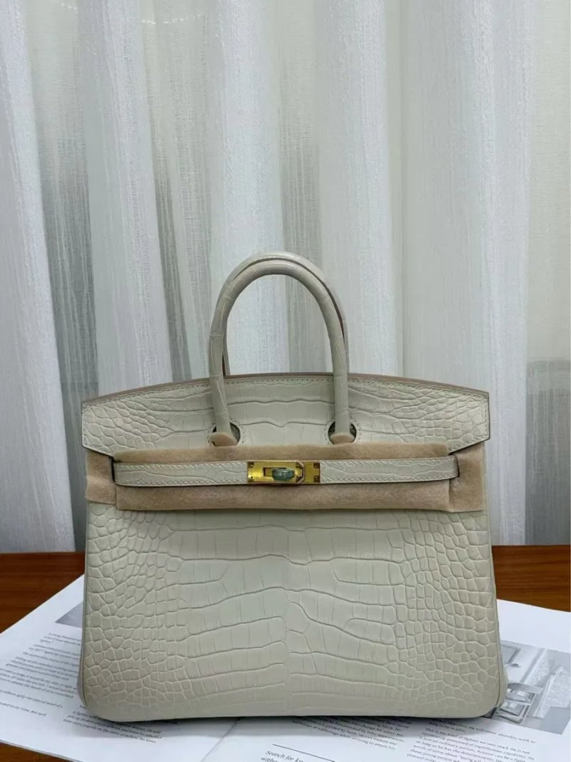 Hermes Birkin 25 Matte Alligator — фото 4