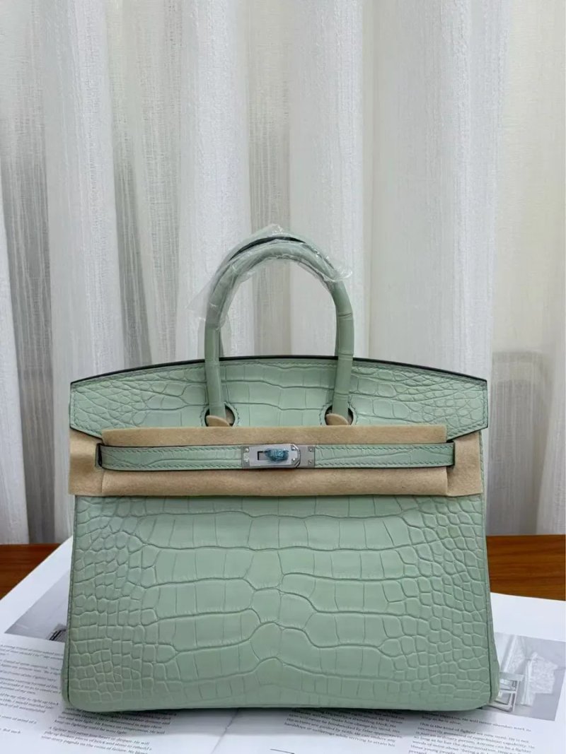 Hermes Birkin 25 Matte Alligator — фото 5