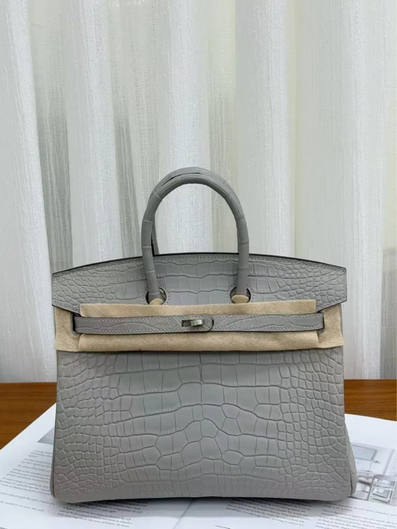 Hermes Birkin 25 Matte Alligator — фото 6