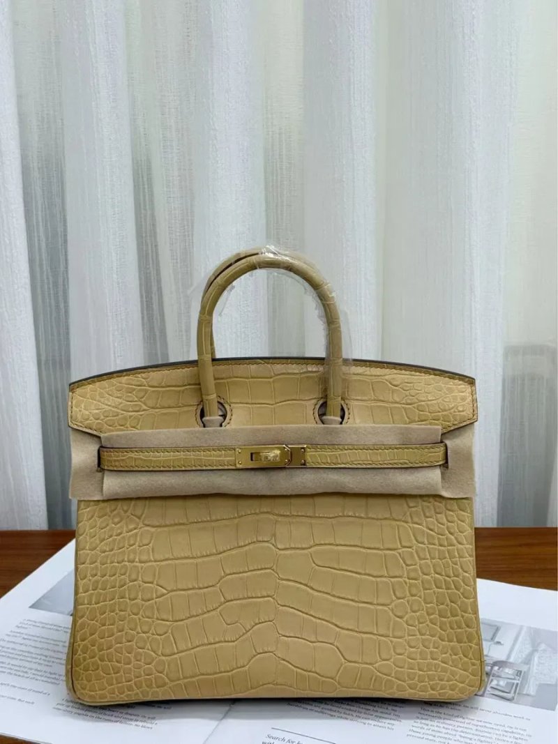 Hermes Birkin 25 Matte Alligator — фото 7