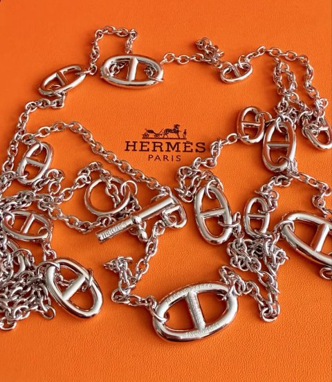 Hermes колье, цепочка, прикраса.