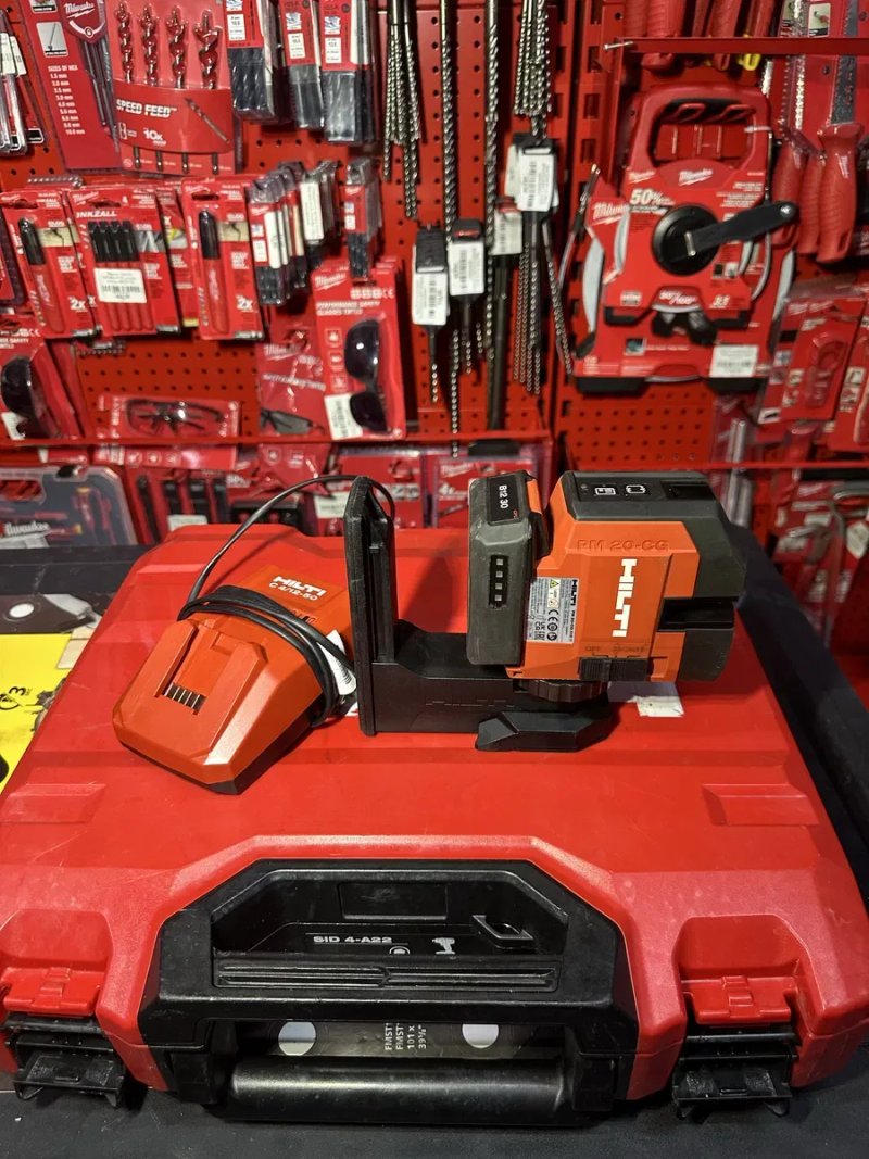 Hilti PM 20 LG Лінійний лазерний нівелір Лазерний рівень нівелір nuron — фото 5