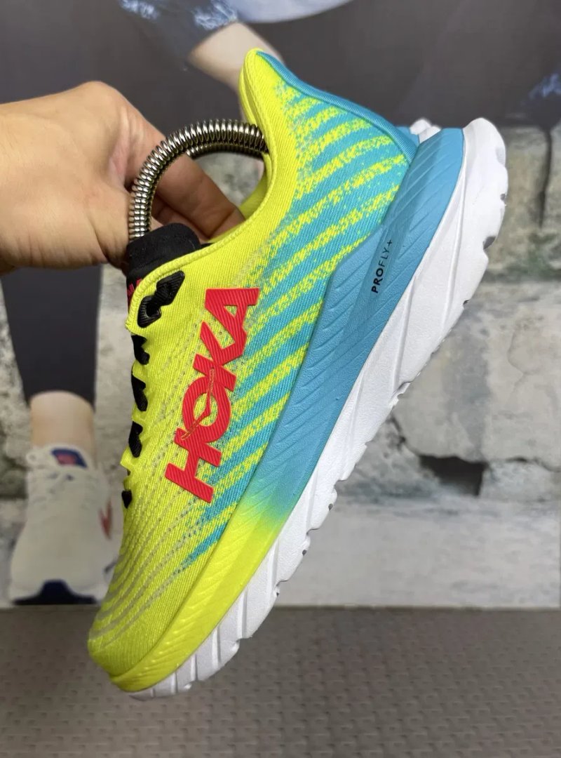 Hoka Mach 5 кроссовки 40 размер беговые жёлтые — фото 8