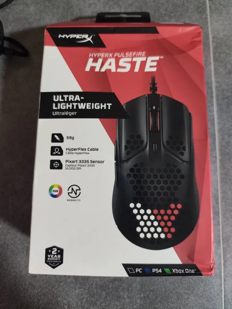 HyperX Pulsefire Haste — легка ігрова миша — фото 2