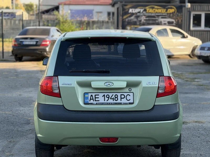 Hyundai Getz рестайлинг. Автомат . Газ/бенз — фото 2