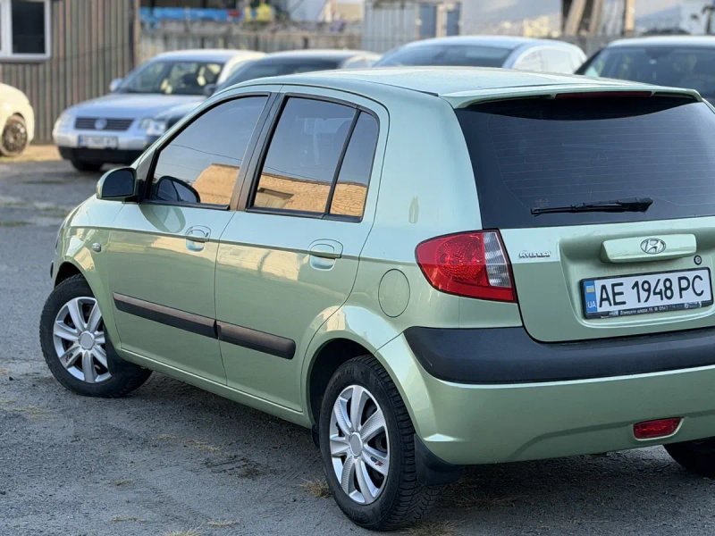 Hyundai Getz рестайлинг. Автомат . Газ/бенз — фото 6