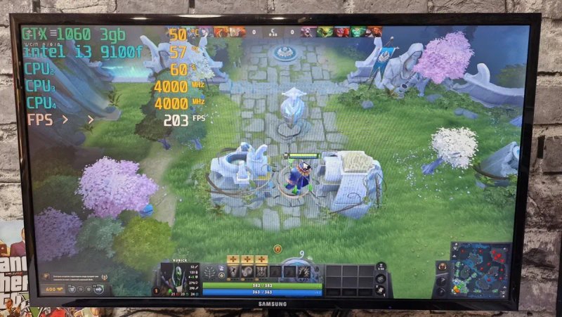 I3 9100 gtx1060 Игровой Компьютер Cs2 GtaV dota2 wot — фото 3
