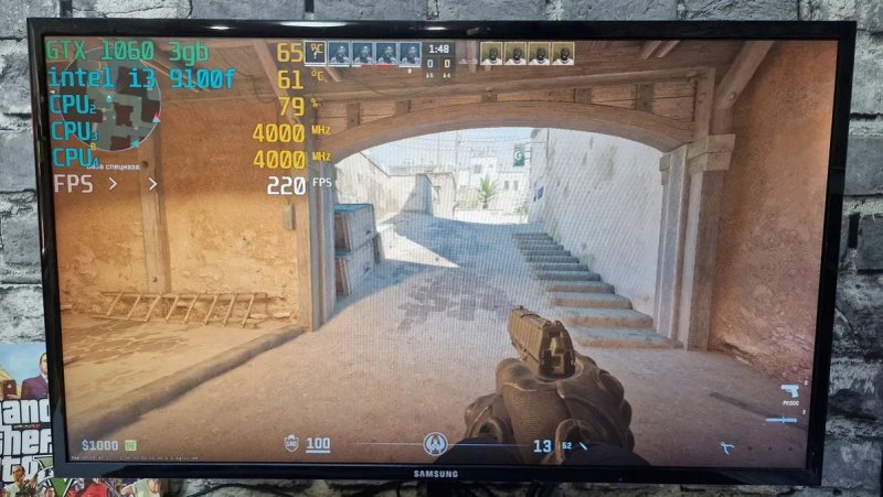 I3 9100 gtx1060 Игровой Компьютер Cs2 GtaV dota2 wot — фото 4
