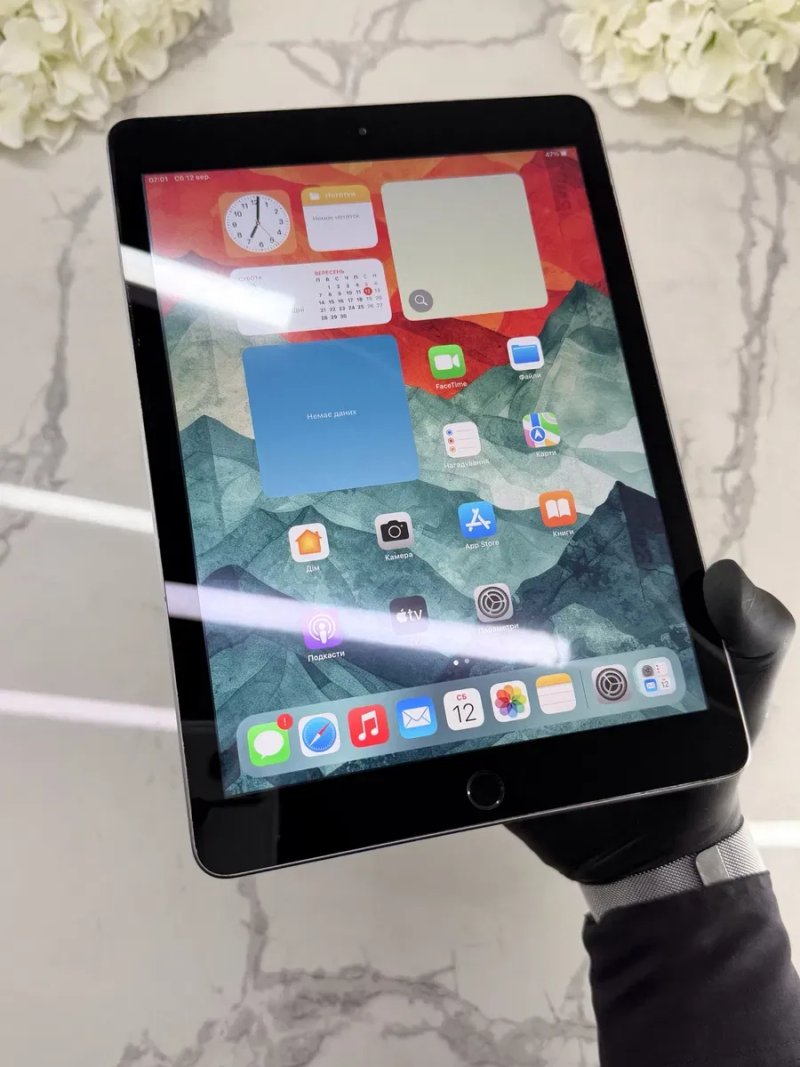Ідеальний iPad 5 Silver 32GB Wi-Fi 91%АКБ (Магазин Гарантія) — фото 2