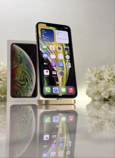 Ідеальний iPhone XS Max 64GB 95%АКБ Gold (Магазин Гарантія)