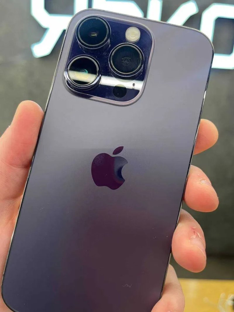 Ідеальний стан Смартфон Apple iPhone 14 Pro 256Gb Deep Purple E-sim — фото 4