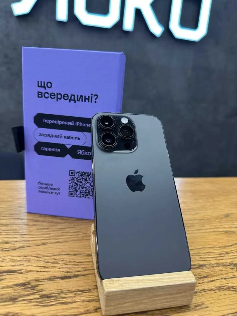 Ідеальний стан Смартфон Apple iPhone 14 Pro 256Gb Deep Purple E-sim — фото 5