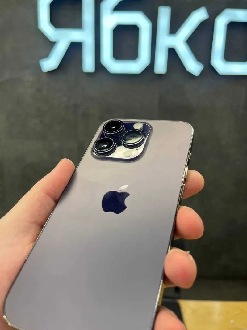 Ідеальний стан Смартфон Apple iPhone 14 Pro 256Gb Deep Purple E-sim — фото 7