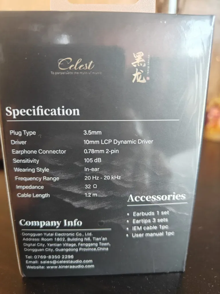 IEMs QoA Celest Wyvern 1DD 10мм LCP — фото 3
