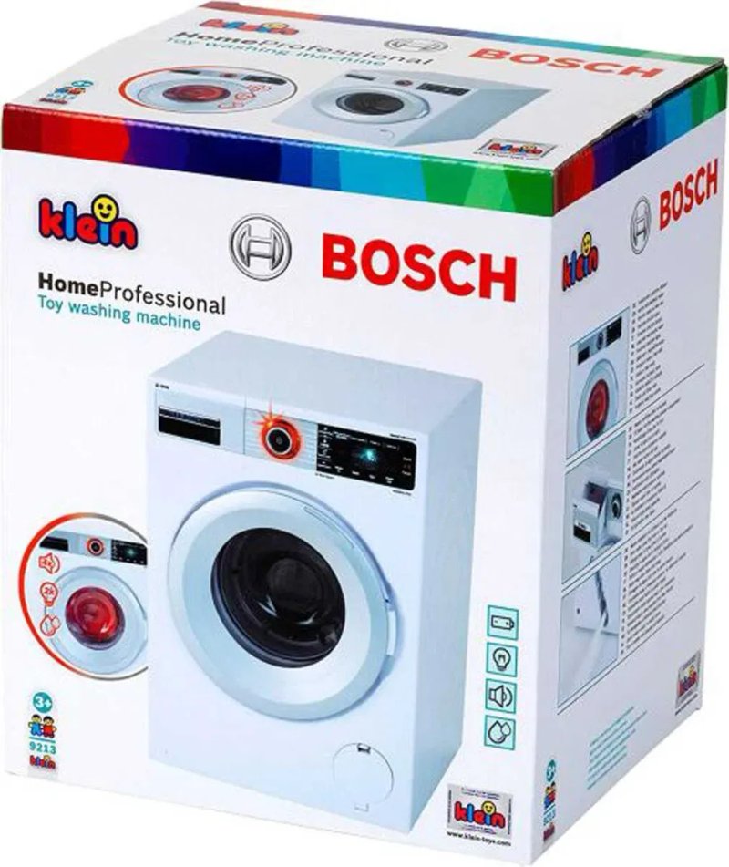 Іграшкова дитяча пральна машина Bosch Mini Klein (9213) 9213 Игрушечная стиральная машина — фото 8