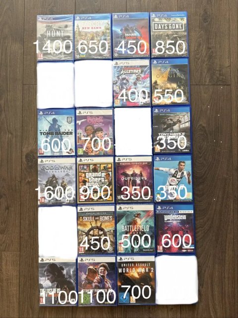 Ігри до ps5 ps4 game