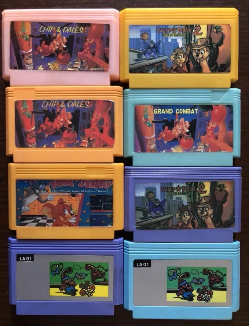 Ігри на Dendy: Стиплер, Darkman Hudson Hawk, Felix Gremlins2, Ghostbusters Chip & Dales, Tom & Jerry, Aladdin, Michty Final Fight, Dizzy, Gun Smoke — фото 3
